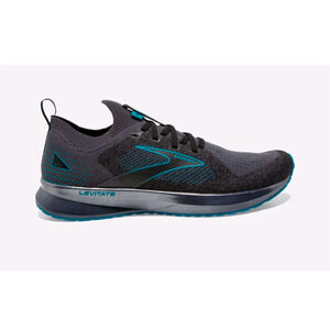 Brooks  Sneakers Levitate StealthFit 5 Black/Teal Energize Neutral Mens Sz 9
